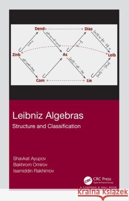 Leibniz Algebras: Structure and Classification Shavkat Ayupov Bakhrom Omirov Isamiddin Rakhimov 9780367354817 CRC Press - książka