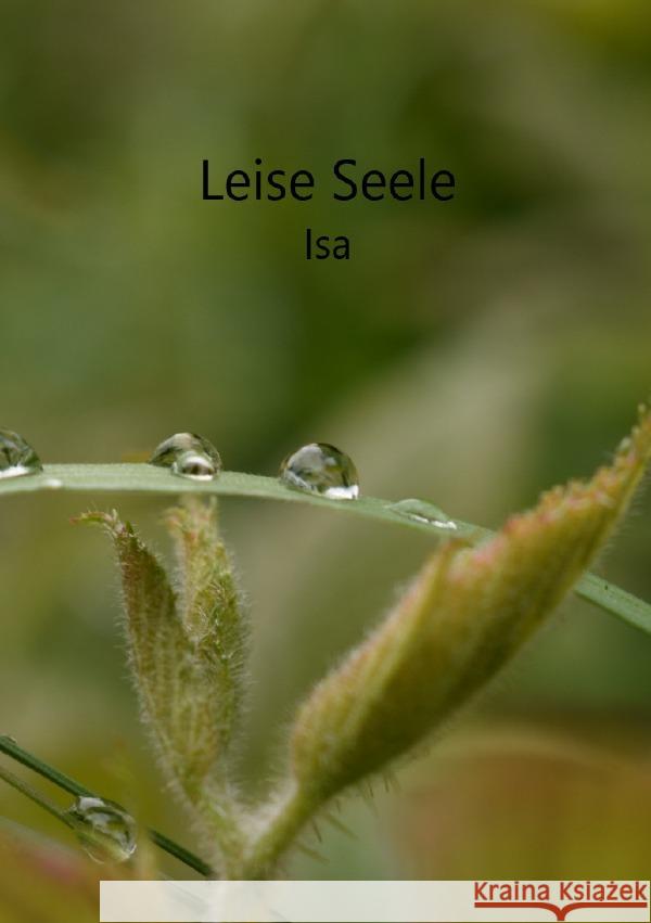 Leise Seele J., Isa 9783752985573 epubli - książka