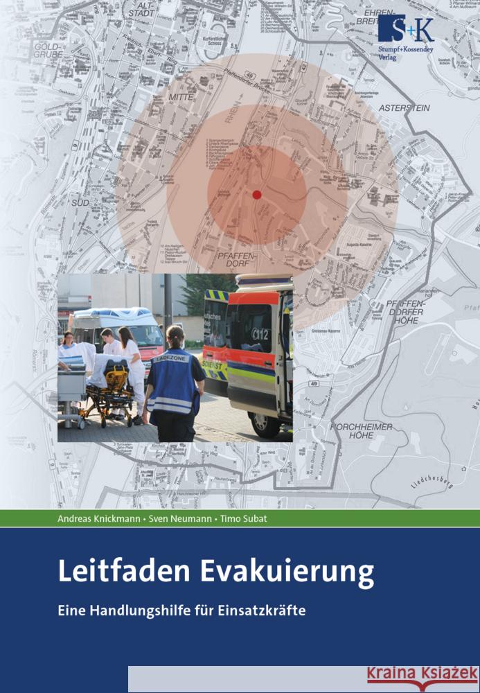 Leitfaden Evakuierung Knickmann, Andreas, Neumann, Sven, Subat, Timo 9783964610607 Stumpf + Kossendey - książka