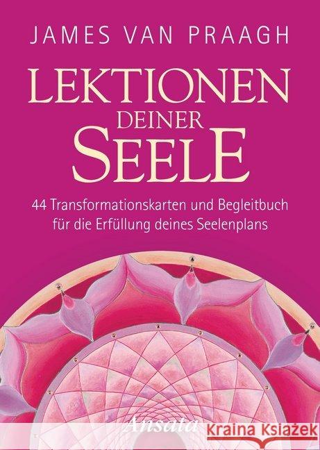 Lektionen deiner Seele, Transformationskarten u. Begleitbuch : Für die Erfüllung deines Seelenplans Van Praagh, James 4250939400006 Ansata - książka