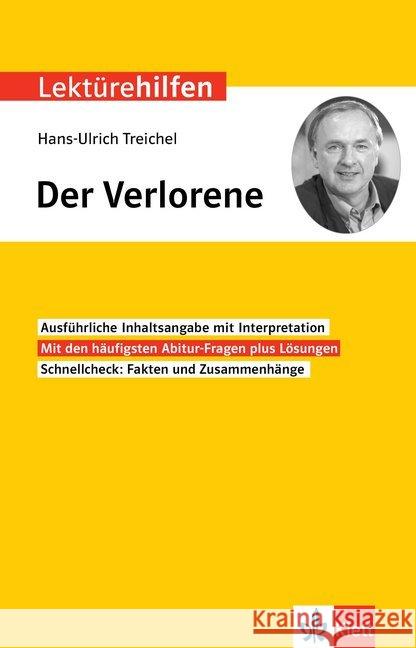 Lektürehilfen Hans-Ulrich Treichel, Der Verlorene : Interpretationshilfe für Oberstufe und Abitur  9783129231654 Klett Lerntraining - książka