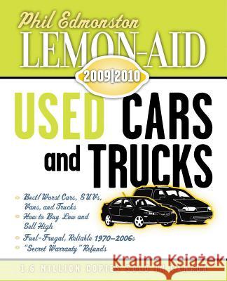 Lemon-Aid Used Cars and Trucks 2009-2010 Phil Edmonston 9781554884049 Dundurn Group (CA) - książka