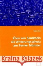 Ölen von Sandstein als Witterungsschutz am Berner Münster Hotz, Tobias 9783836467285 VDM Verlag Dr. Müller - książka