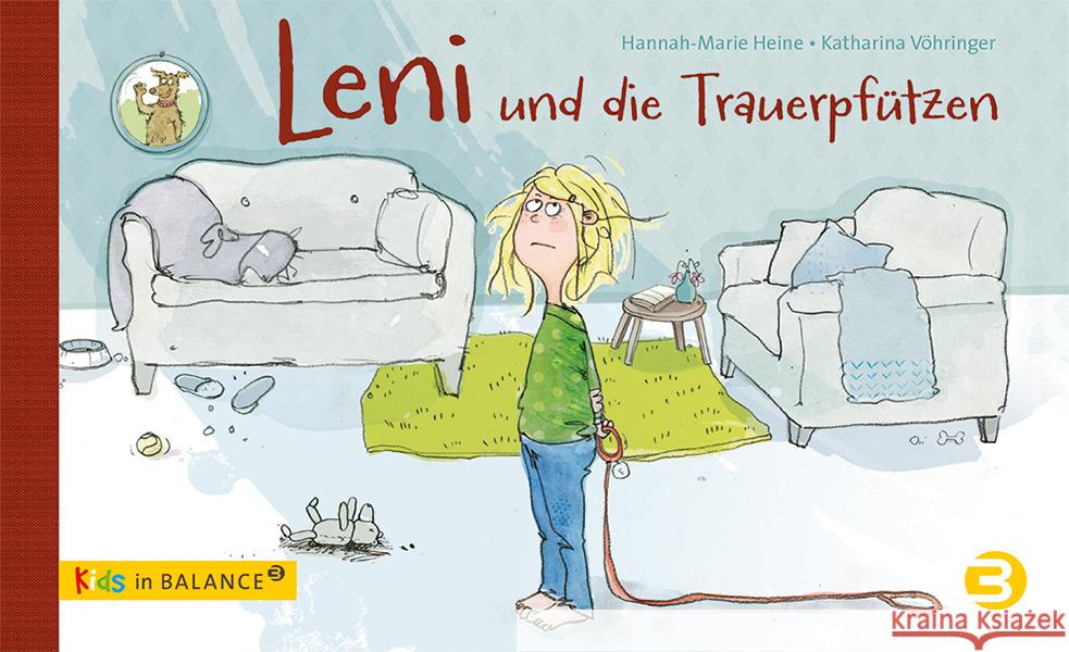Leni und die Trauerpfützen Heine, Hannah-Marie; Vöhringer, Katharine 9783867391573 Balance buch + medien - książka