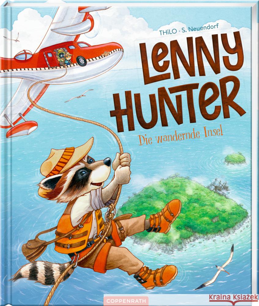 Lenny Hunter - Die wandernde Insel (Bd. 3) Thilo 9783649672074 Coppenrath, Münster - książka