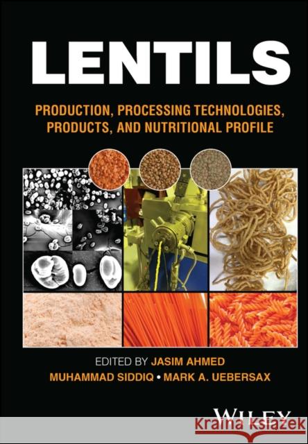 Lentils 9781119866893 John Wiley & Sons Inc - książka