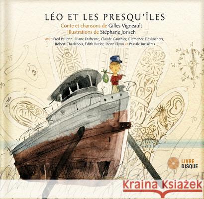 Leo Et Les Presqu Iles Vigneault Gilles 9782923163680 Dep Internation - książka