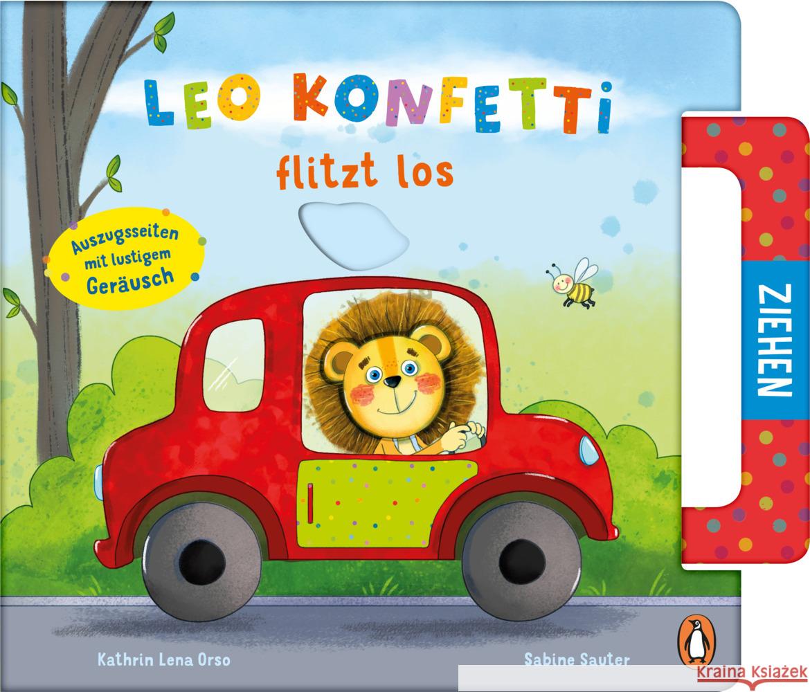 Leo Konfetti flitzt los Orso, Kathrin Lena 9783328301844 Penguin Junior - książka