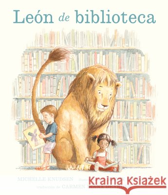 León de Biblioteca Knudsen, Michelle, Hawkes, Kevin, Dearden, Carmen Diana 9781536257847 Candlewick Press (MA) - książka