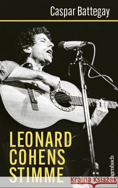 Leonard Cohens Stimme Battegay, Caspar 9783803137449 Wagenbach - książka
