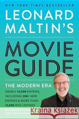 Leonard Maltin's Movie Guide: The Modern Era, Previously Published as Leonard Maltin's 2015 Movie Guide Maltin, Leonard 9780525536192 Plume Books - książka