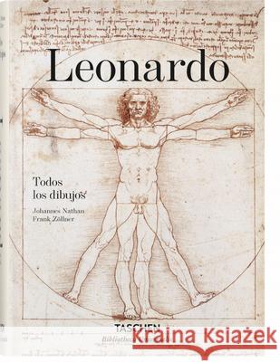 Leonardo. Todos Los Dibujos Z Johannes Nathan 9783836554398 Taschen - książka