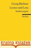 Leonce und Lena, Studienausgabe Büchner, Georg Dedner, Burghard Mayer, Thomas M. 9783150182482 Reclam, Ditzingen