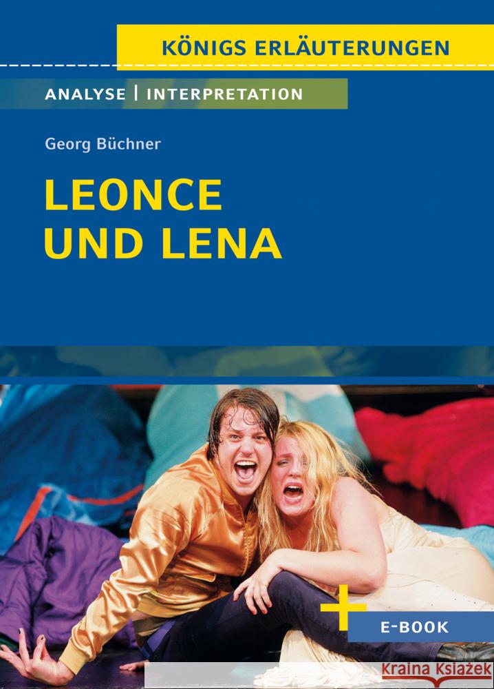 Leonce und Lena von Georg Büchner Büchner, Georg 9783804420670 Bange - książka