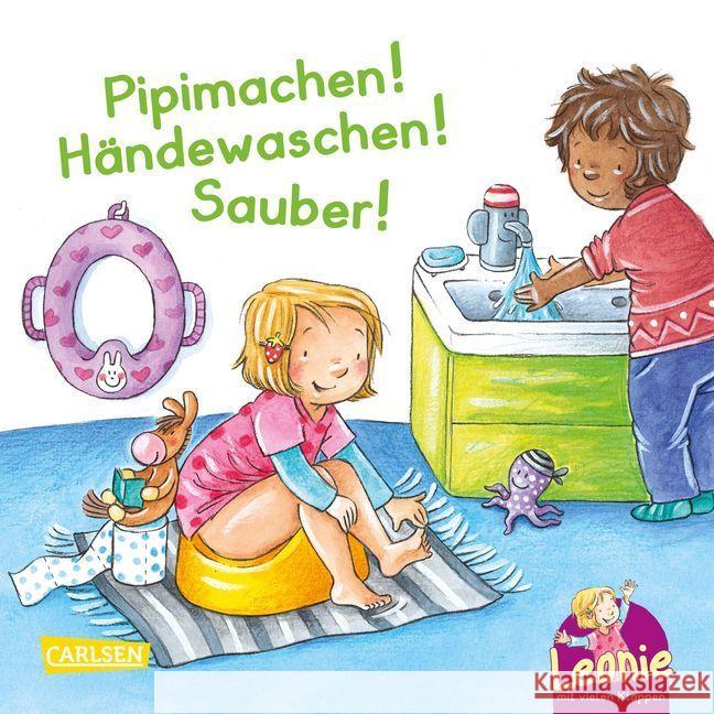 Leonie: Pipimachen! Händewaschen! Sauber! Grimm, Sandra 9783551170972 Carlsen - książka