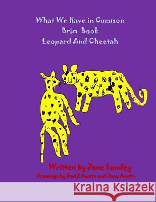 Leopard and Cheetah: What We Have in Common Brim Book Jane Landey David Austin David Austin 9781977872036 Createspace Independent Publishing Platform - książka