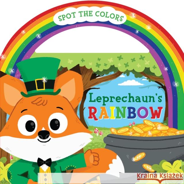 Leprechaun's Rainbow Board Book with Handle Tortland, Christy 9780358272656 Houghton Mifflin - książka