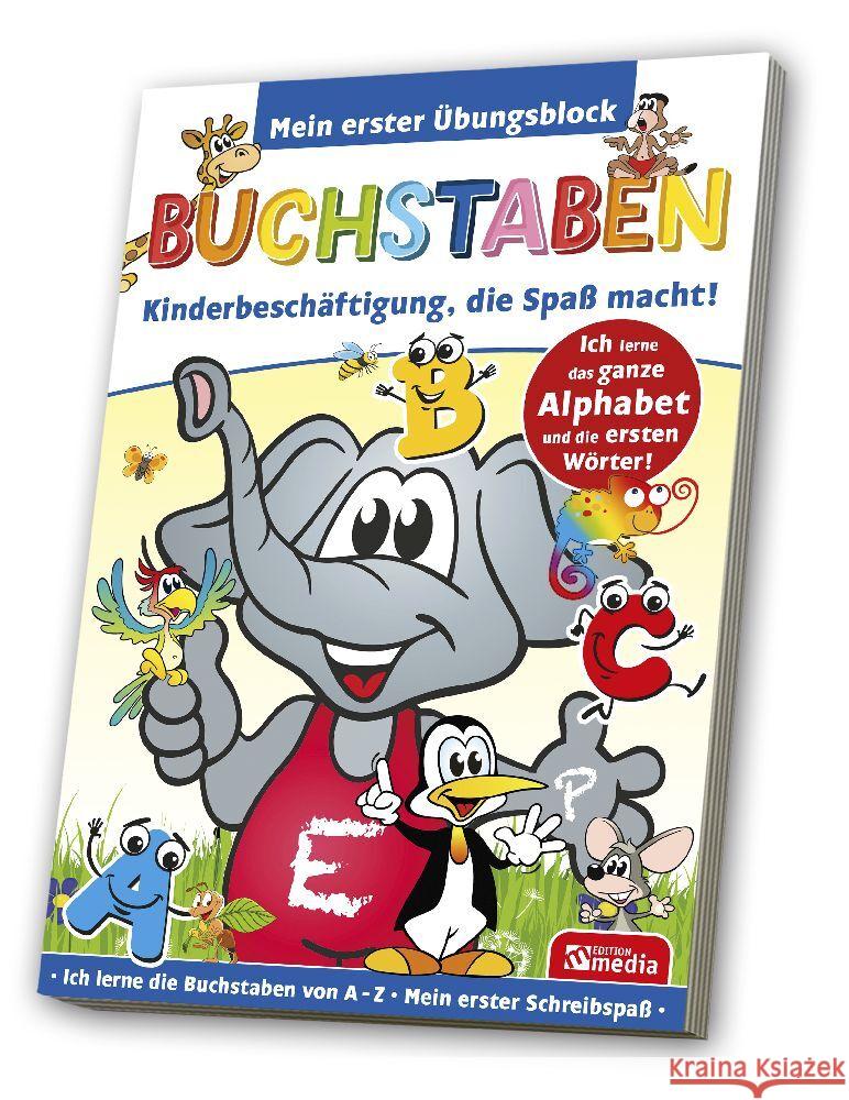 Lern-/ Übungsblock A5 - Buchstaben  4019393988679 Media - książka