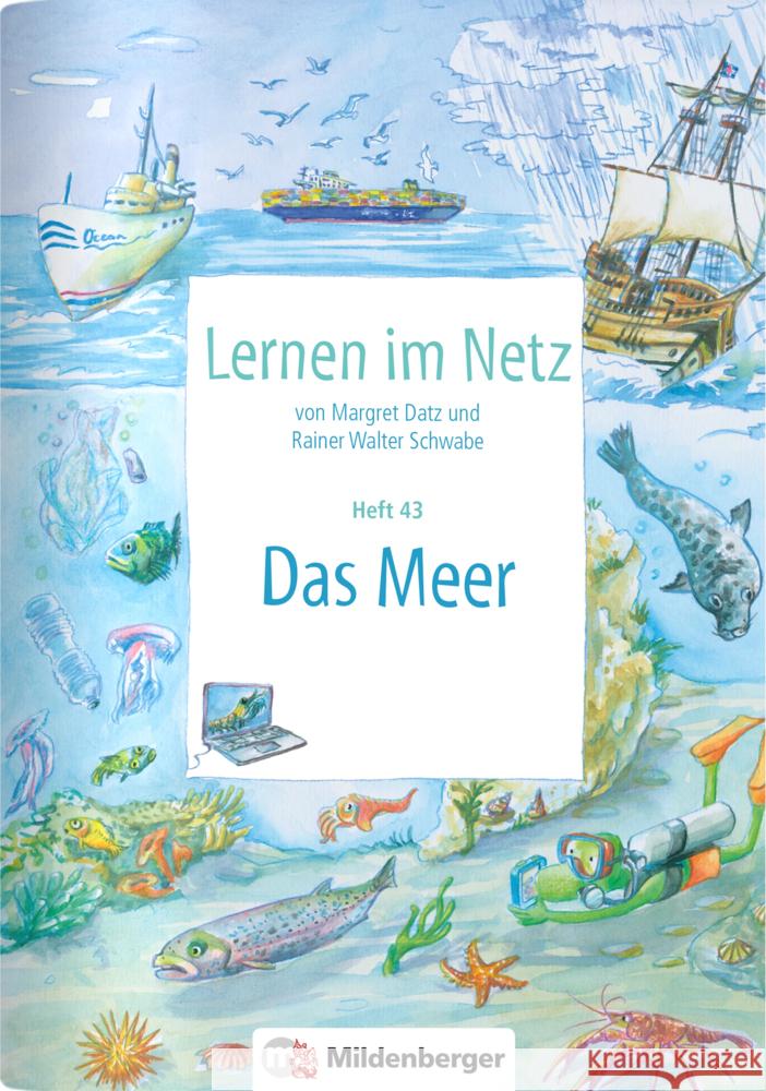 Lernen im Netz, Heft 43: Das Meer Datz, Margret, Schwabe, Rainer Walter 9783619117697 Mildenberger - książka