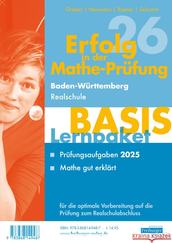 Lernpaket Basis Realschulabschluss 2026 Baden-Württemberg, 2 Teile Gruber, Helmut, Neumann, Robert, Rosner, Stefan 9783868149487 Freiburger Verlag GmbH - książka