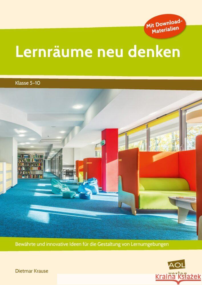 Lernräume neu denken Krause, Dietmar 9783403106678 Persen Verlag in der AAP Lehrerwelt - książka