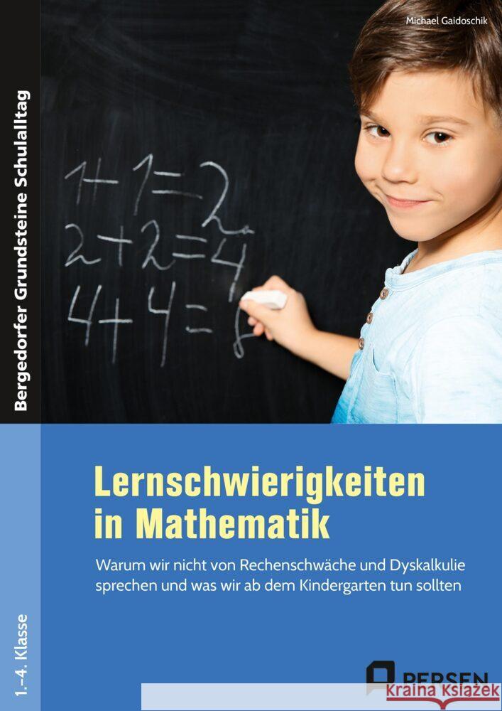 Lernschwierigkeiten in Mathematik Gaidoschik, Michael 9783403212126 Persen Verlag in der AAP Lehrerwelt - książka