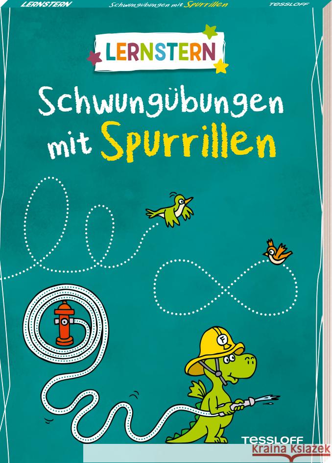 LERNSTERN. Schwungübungen mit Spurrillen Meyer, Julia 9783788624712 Tessloff Verlag Ragnar Tessloff GmbH & Co. KG - książka