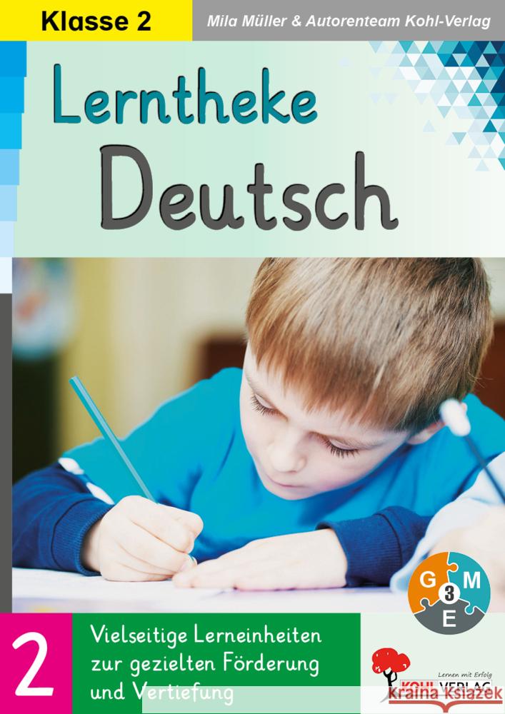 Lerntheke Deutsch / Klasse 2 Müller, Mila, Autorenteam Kohl-Verlag 9783988412744 KOHL VERLAG Der Verlag mit dem Baum - książka