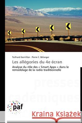 Les Allégories Du 4e Écran Collectif 9783838171555 Presses Acad Miques Francophones - książka