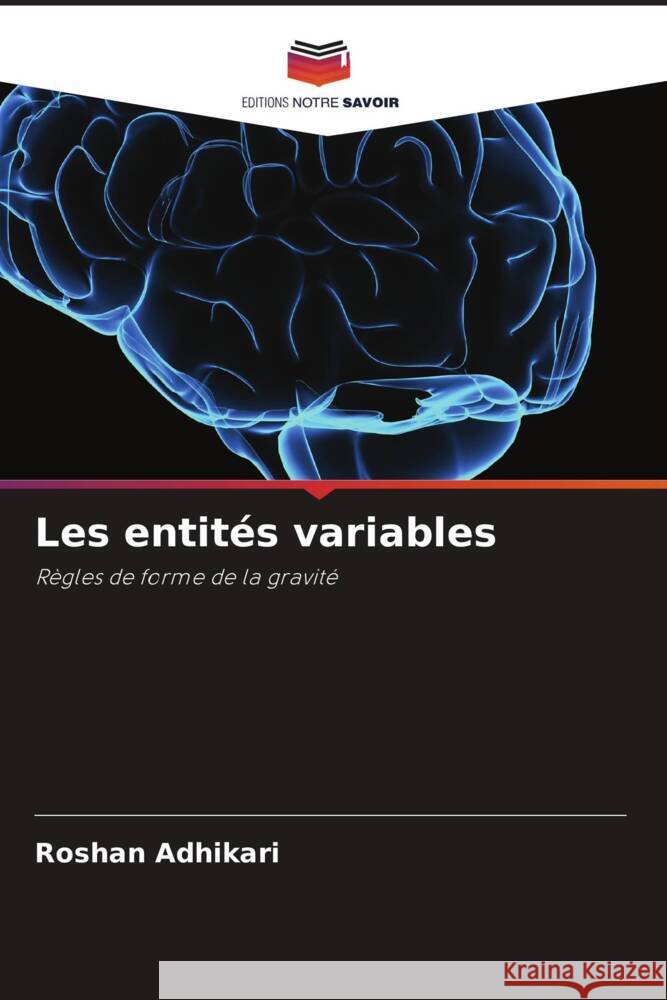 Les entités variables Adhikari, Roshan 9786206521020 Editions Notre Savoir - książka