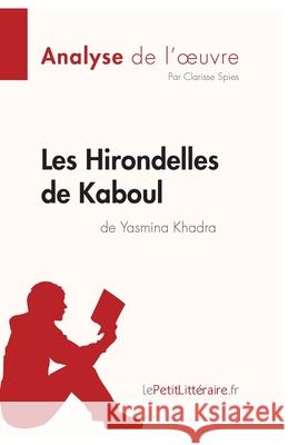 Les Hirondelles de Kaboul de Yasmina Khadra (Analyse de l'oeuvre): Analyse complète et résumé détaillé de l'oeuvre Lepetitlitteraire, Clarisse Spies 9782806292704 Lepetitlittraire.Fr - książka