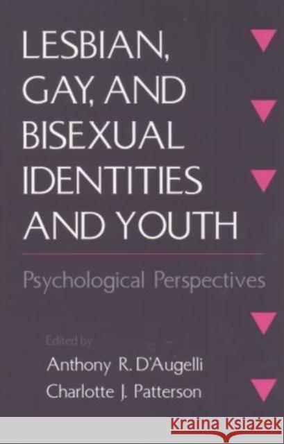 Lesbian, Gay, and Bisexual Identities and Youth: Psychological Perspectives D'Augelli, Anthony R. 9780195119527 Oxford University Press - książka