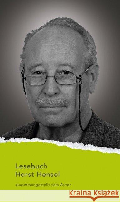 Lesebuch Horst Hensel Hensel, Horst 9783849815462 Aisthesis - książka