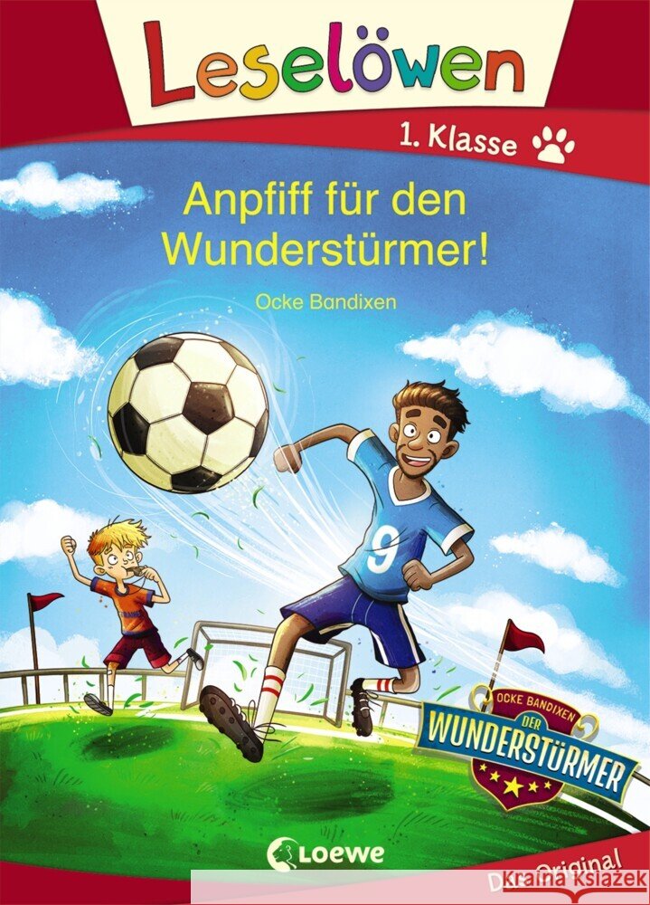 Leselöwen 1. Klasse - Anpfiff für den Wunderstürmer! Bandixen, Ocke 9783743209176 Loewe - książka