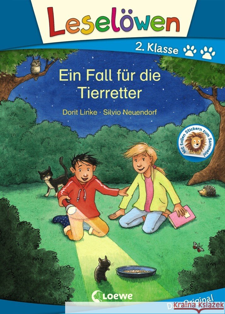 Leselöwen 2. Klasse - Ein Fall für die Tierretter Linke, Dorit 9783743207752 Loewe - książka