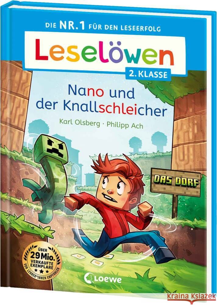 Leselöwen 2. Klasse - Nano und der Knallschleicher Olsberg, Karl 9783743217300 Loewe - książka