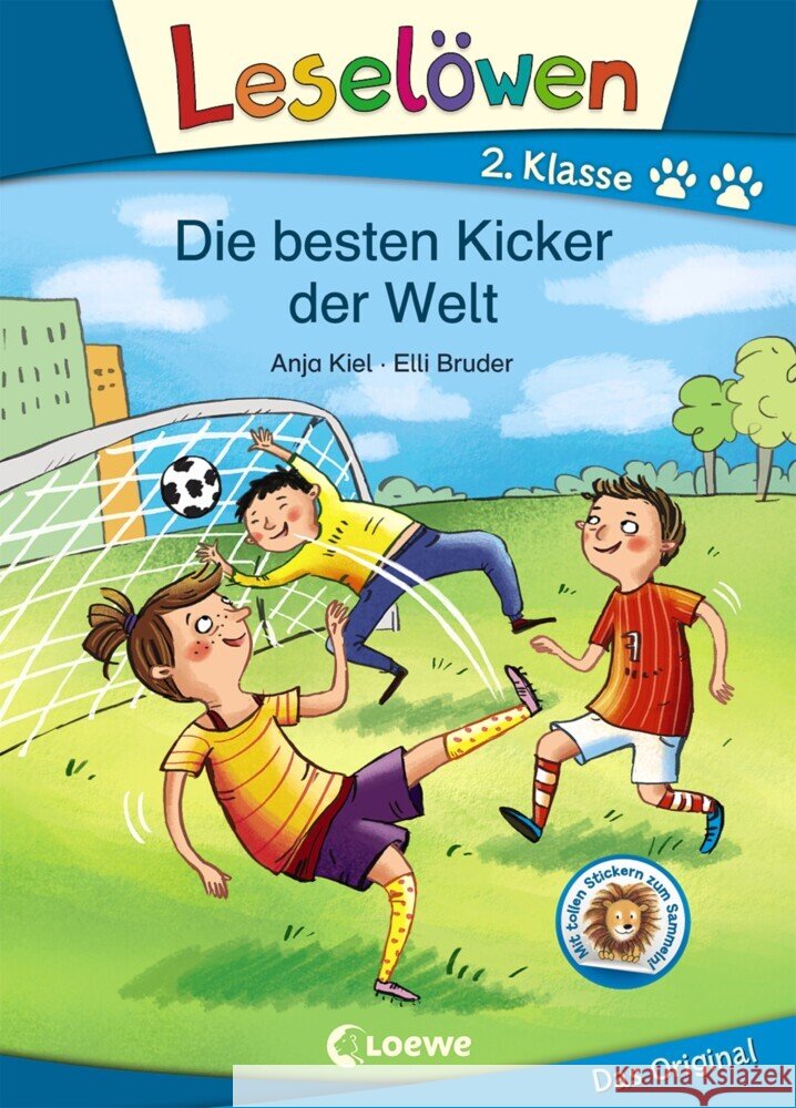 Leselöwen - Die besten Kicker der Welt : 2. Klasse Kiel, Anja 9783743207332 Loewe Verlag - książka
