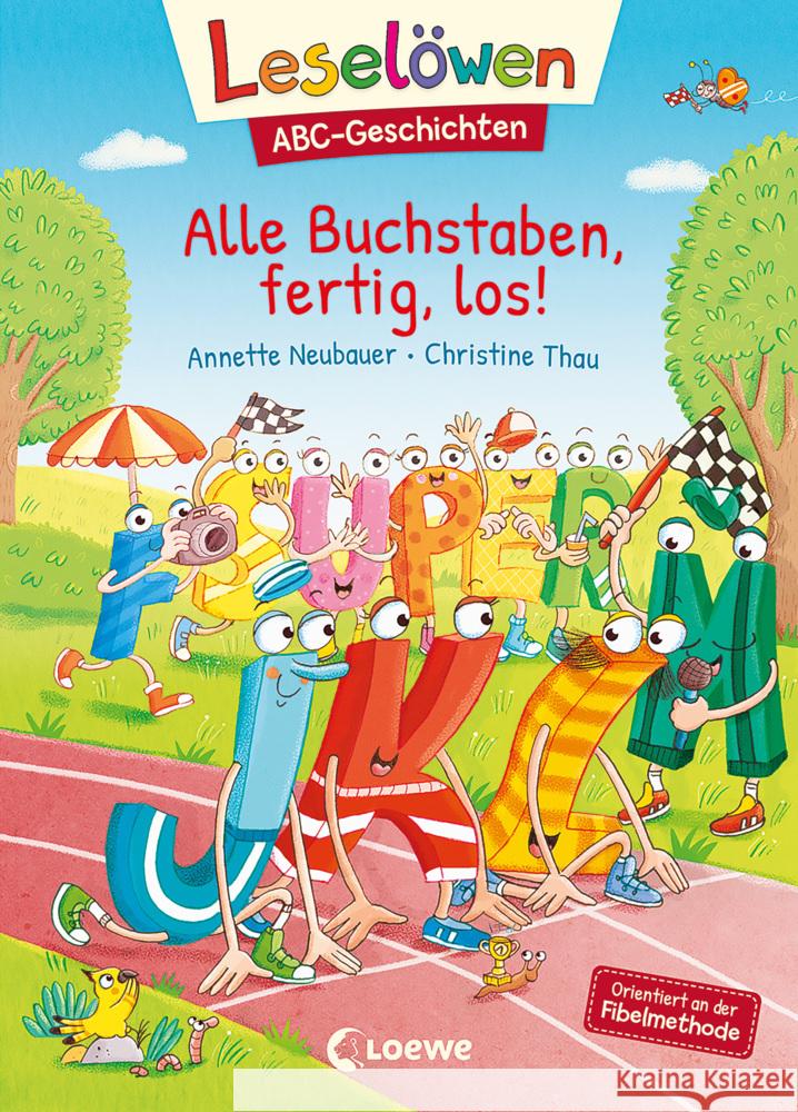 Leselöwen ABC-Geschichten - Alle Buchstaben, fertig, los! Neubauer, Annette 9783743209336 Loewe - książka