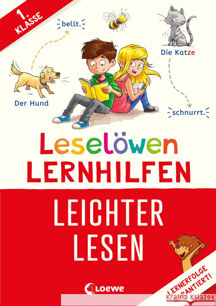 Leselöwen Lernhilfen - Leichter lesen - 1. Klasse Wittenburg, Christiane 9783743215801 Loewe - książka