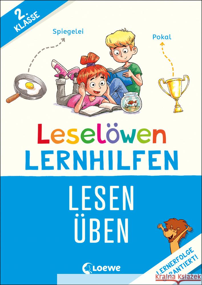 Leselöwen Lernhilfen - Lesen üben - 2. Klasse Wittenburg, Christiane 9783743213555 Loewe - książka