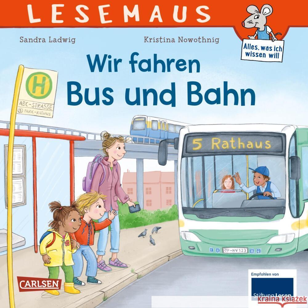 LESEMAUS Ladwig, Sandra 9783551080257 Carlsen - książka