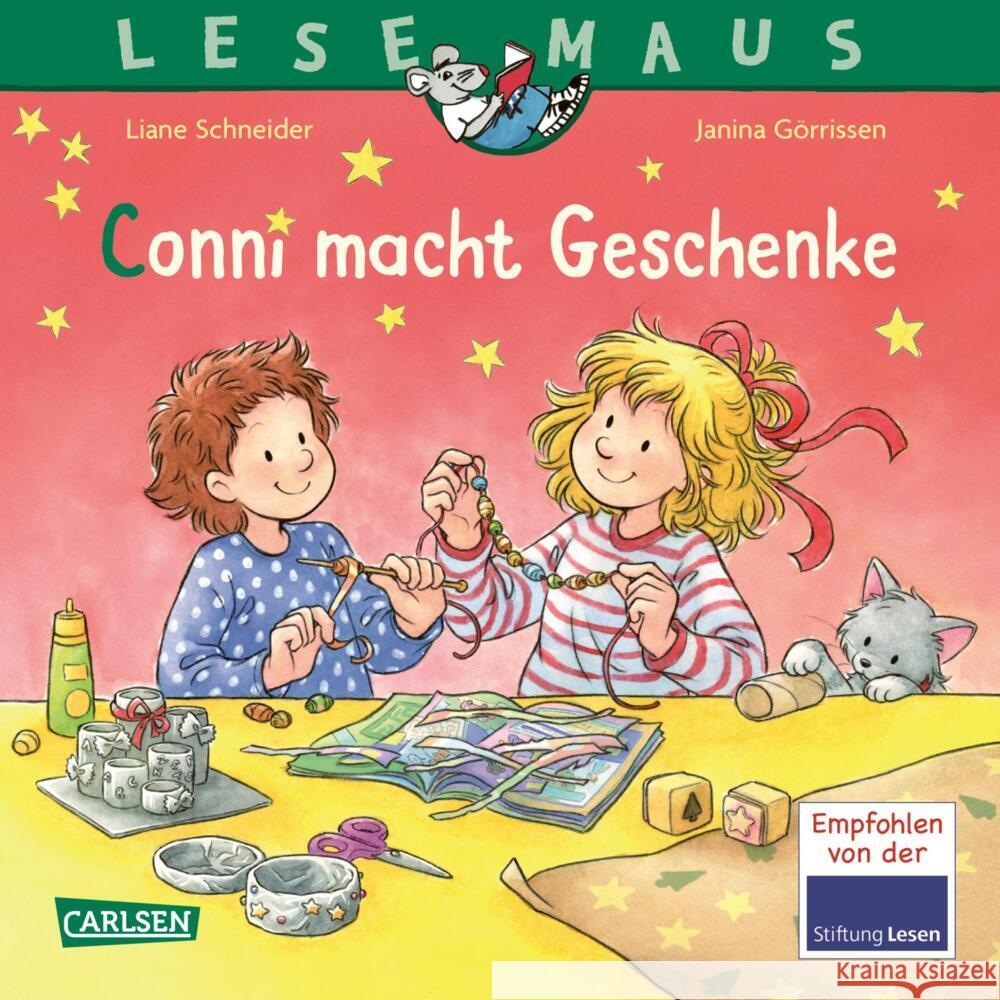 LESEMAUS 131: Conni macht Geschenke Schneider, Liane 9783551080318 Carlsen - książka