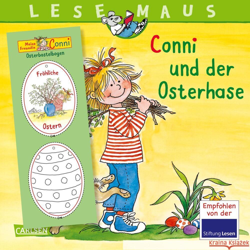 LESEMAUS 77: Conni und der Osterhase Schneider, Liane 9783551084828 Carlsen - książka