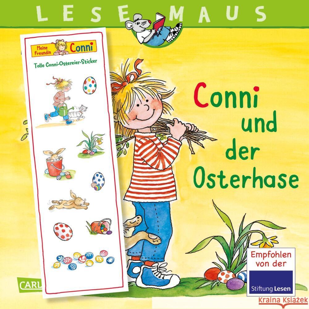 LESEMAUS 77: Conni und der Osterhase Schneider, Liane 9783551084842 Carlsen - książka