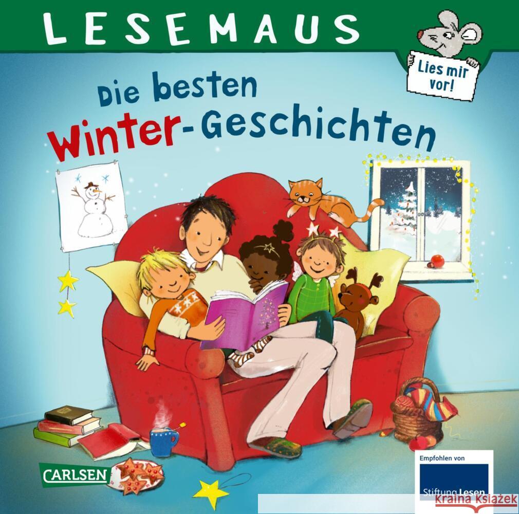 LESEMAUS Sonderbände: Die besten Winter-Geschichten Ladwig, Sandra, Wagenhoff, Anna, Schneider, Liane 9783551681201 Carlsen - książka