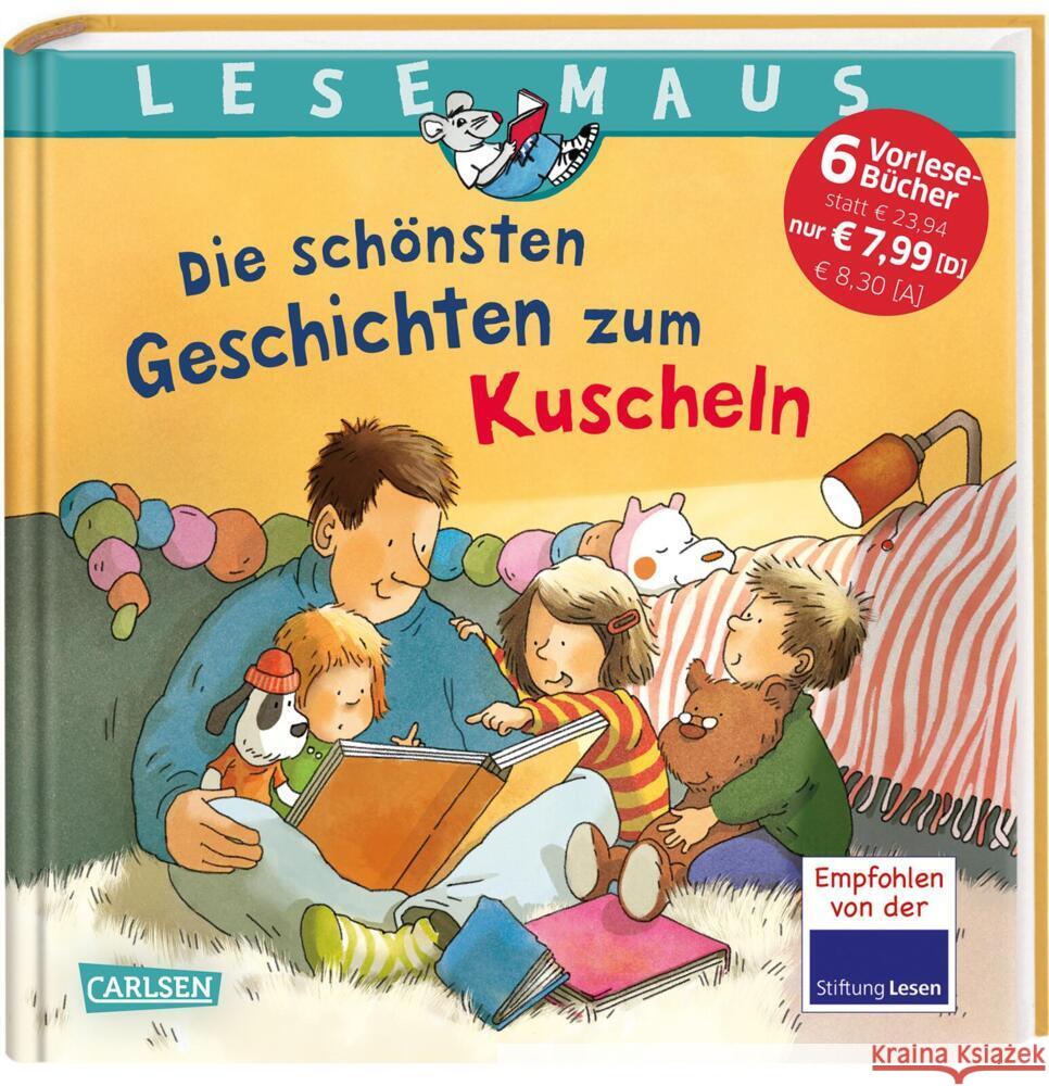 LESEMAUS Sonderbände: Die schönsten Geschichten zum Kuscheln Wagenhoff, Anna, Walbrecker, Dirk, Schneider, Liane 9783551681157 Carlsen - książka