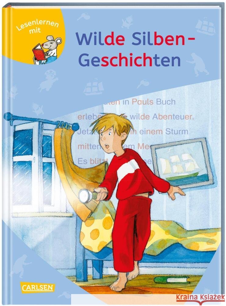 LESEMAUS zum Lesenlernen Sammelbände: Wilde Silben-Geschichten Hänel, Wolfram, Gerold, Ulrike, Rudel, Imke 9783551066640 Carlsen - książka