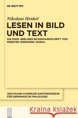 Lesen in Bild und Text Henkel, Nikolaus 9783110335026 De Gruyter - książka