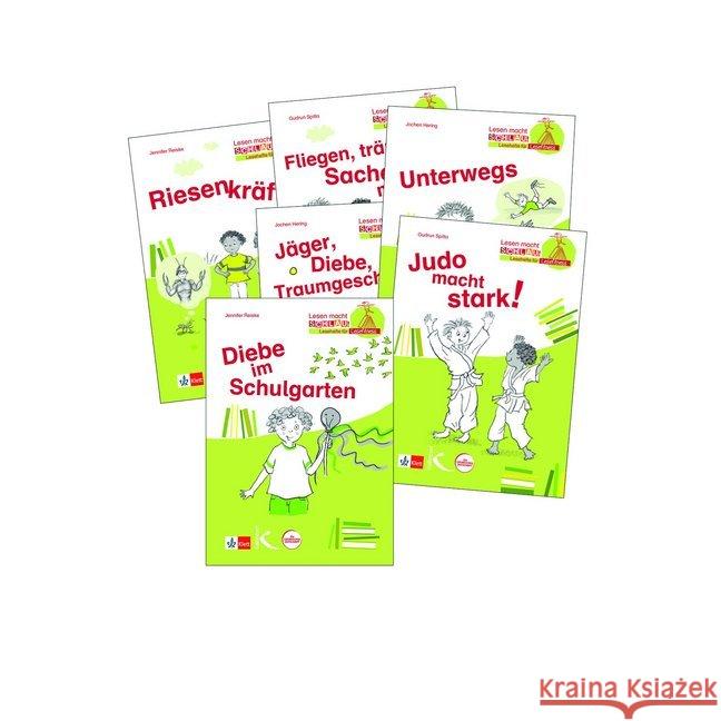 Lesen macht schlau! Paket 2, 6 Hefte : Lesehefte für Lesefitness  9783772712722 Kallmeyer - książka