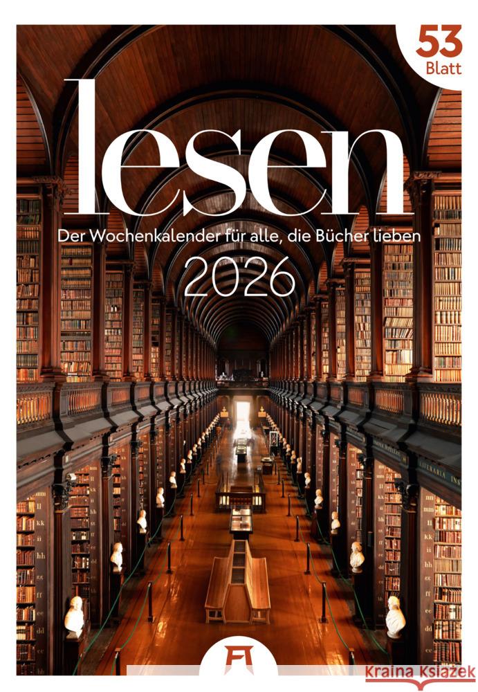 Lesen Wochenkalender 2026 Ackermann Kunstverlag GmbH 9783838436432 Ackermann Kunstverlag - książka